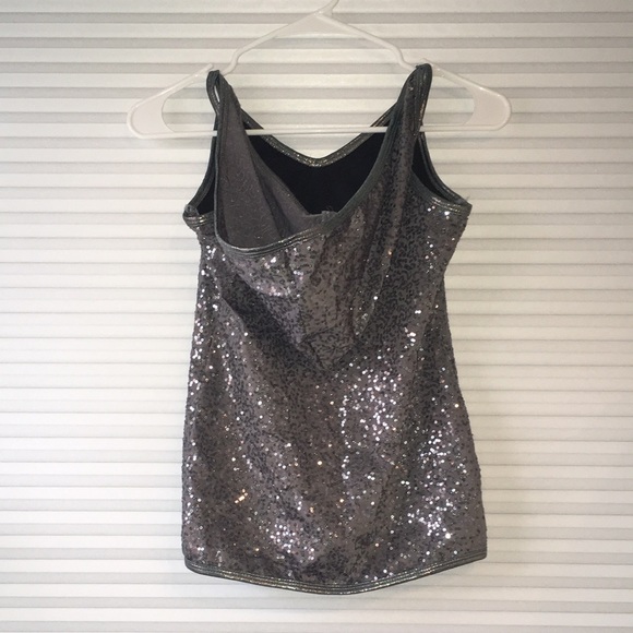 Curtain Call Sequin Tank with Attached Hood - Picture 4 of 6